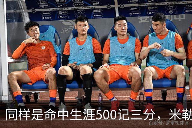 同样是命中生涯500记三分，米勒仅用170场，第一152场，库里和东契奇呢？