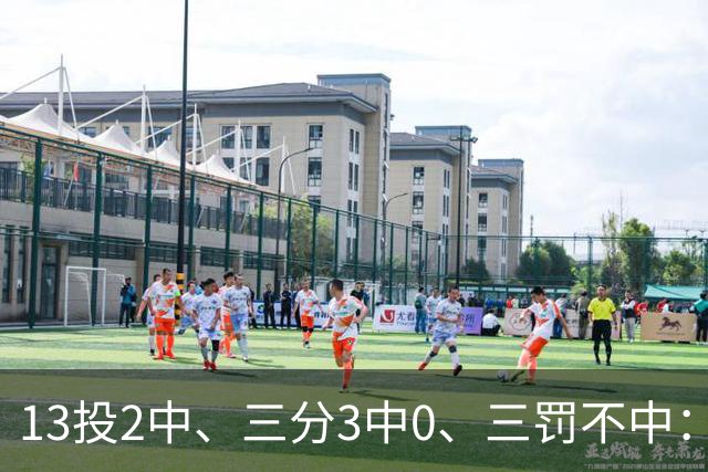 13投2中、三分3中0、三罚不中：7号秀上半场只拿6分